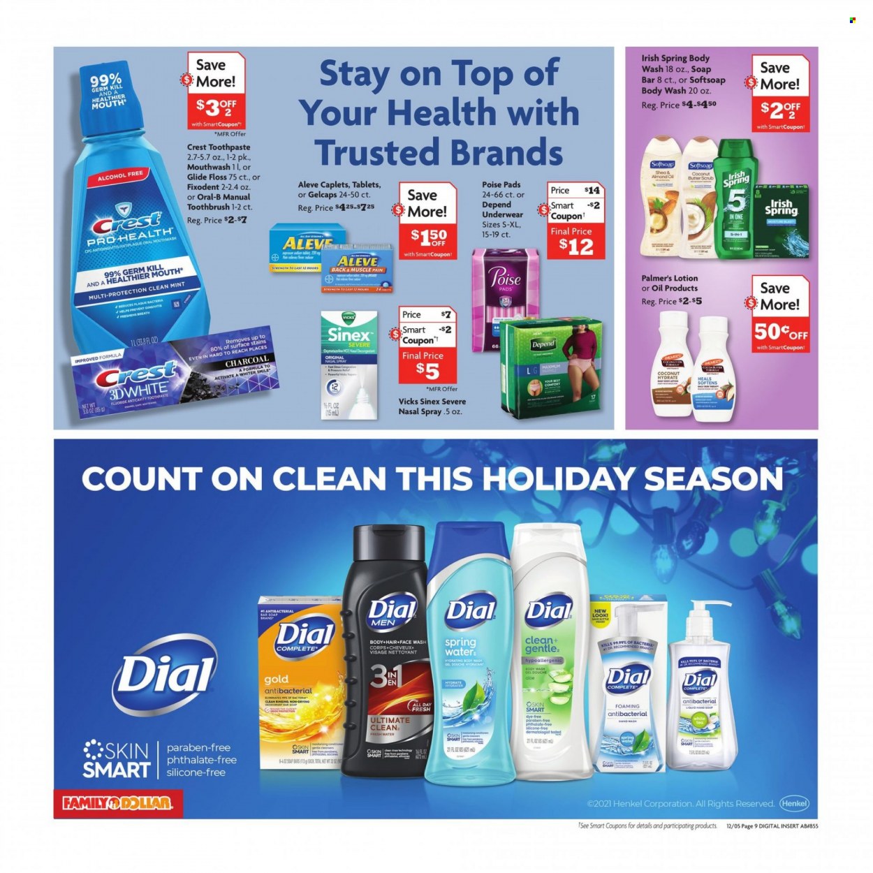 Family Dollar ad - 12/05/2021 - 12/11/2021. Page 11