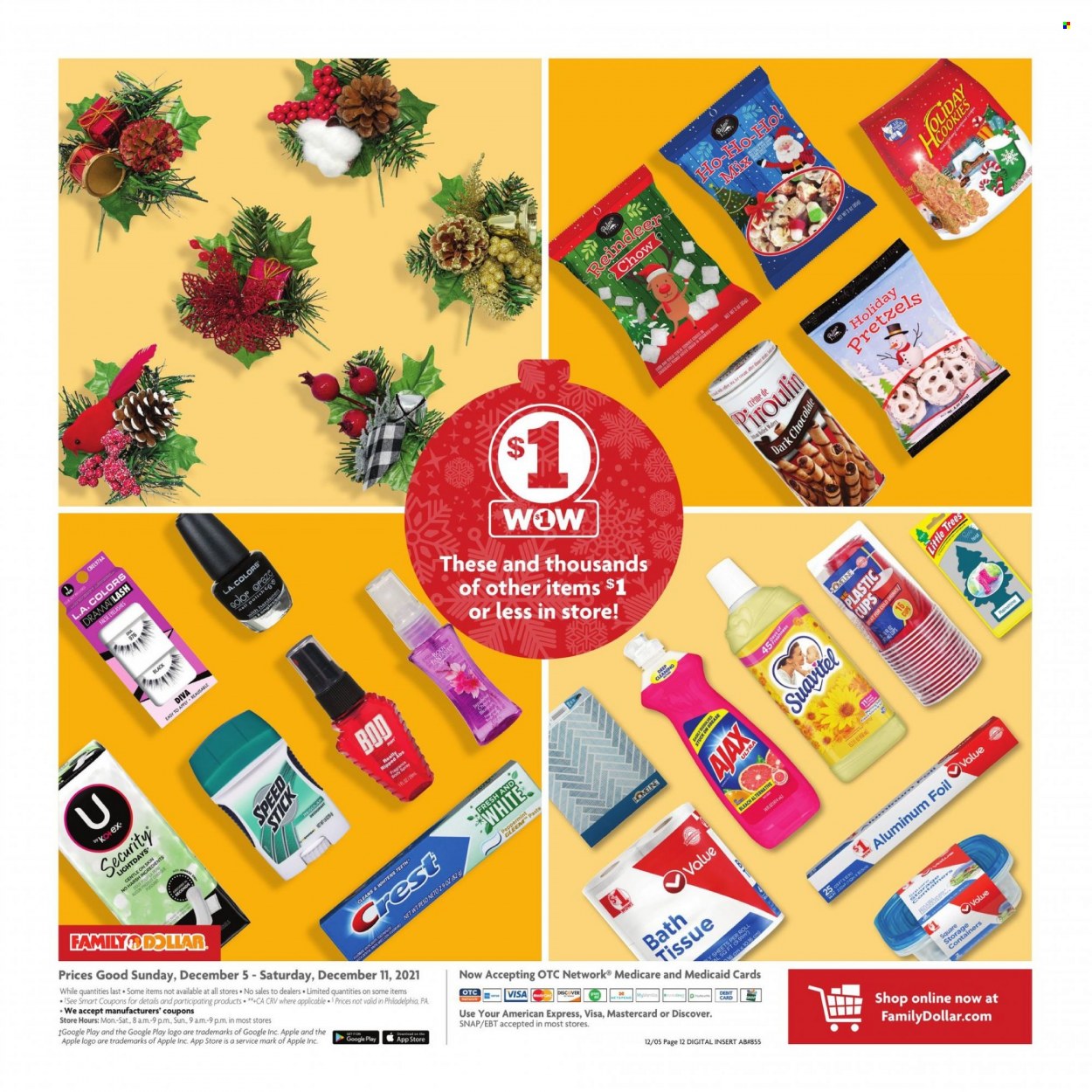 Family Dollar ad - 12/05/2021 - 12/11/2021. Page 16
