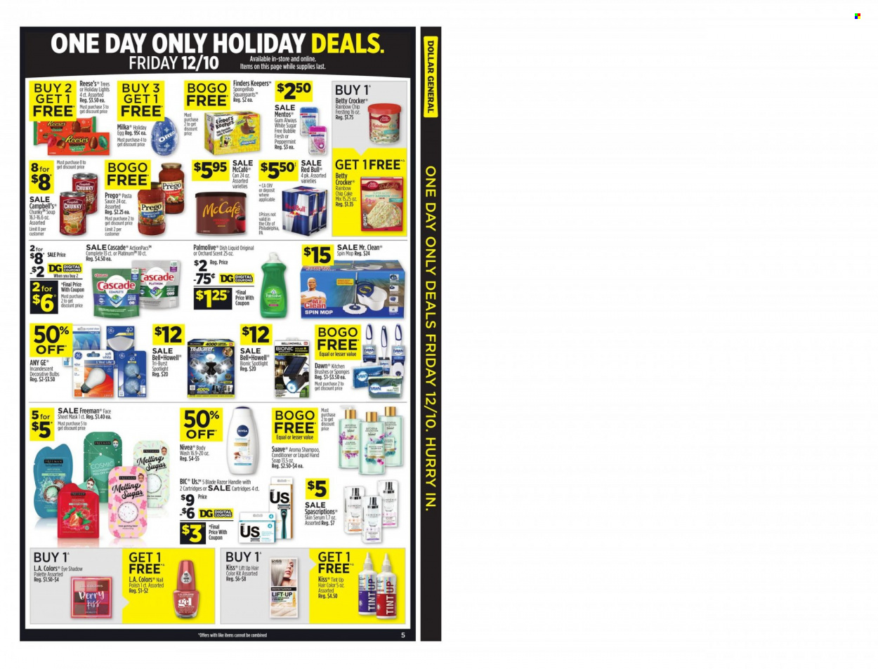Dollar General ad - 12/05/2021 - 12/11/2021. Page 6