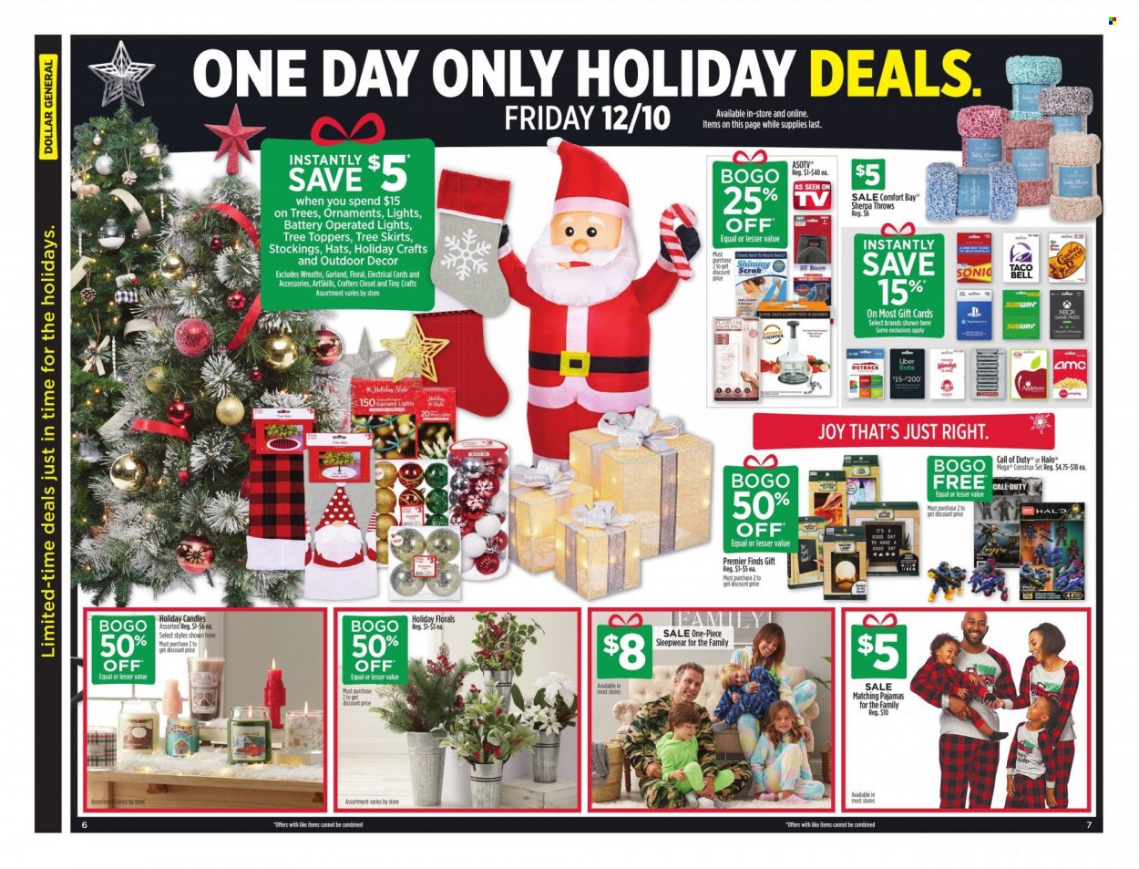 Dollar General ad - 12/05/2021 - 12/11/2021. Page 7