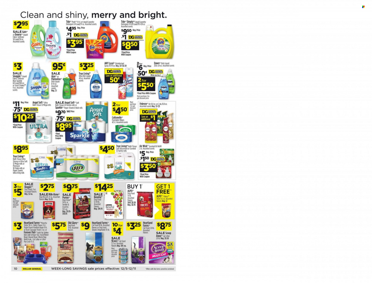 Dollar General ad - 12/05/2021 - 12/11/2021. Page 10