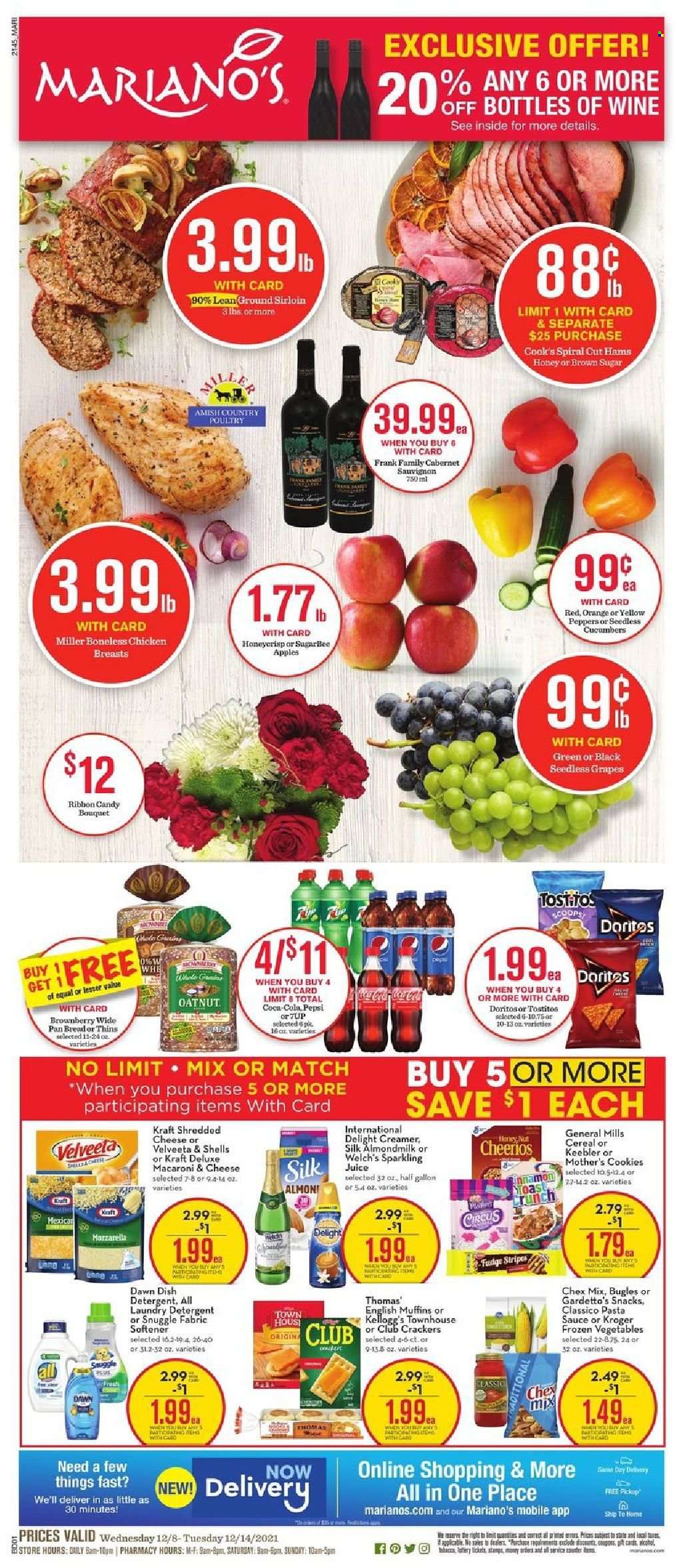 Mariano’s ad - 12/08/2021 - 12/14/2021. Page 1