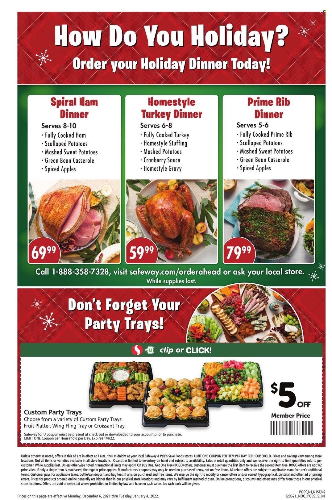 Safeway ad - 12/06/2021 - 01/04/2022. Page 9