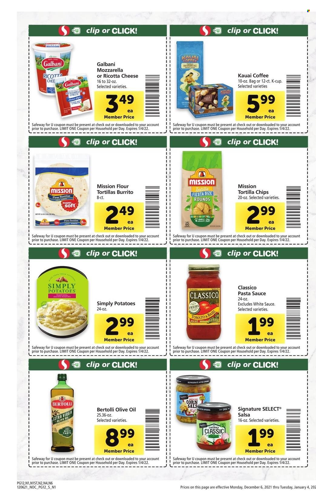 Safeway ad - 12/06/2021 - 01/04/2022. Page 12