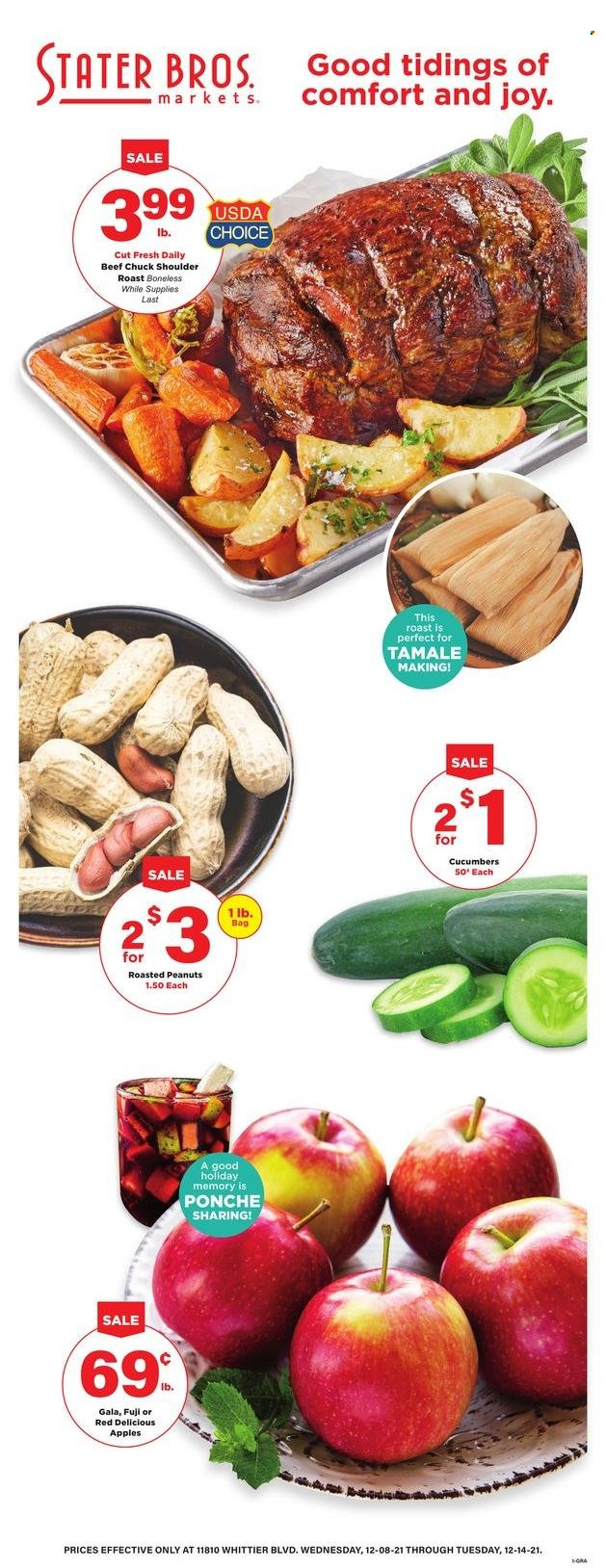 Stater Bros. ad - 12/08/2021 - 12/14/2021. Page 1