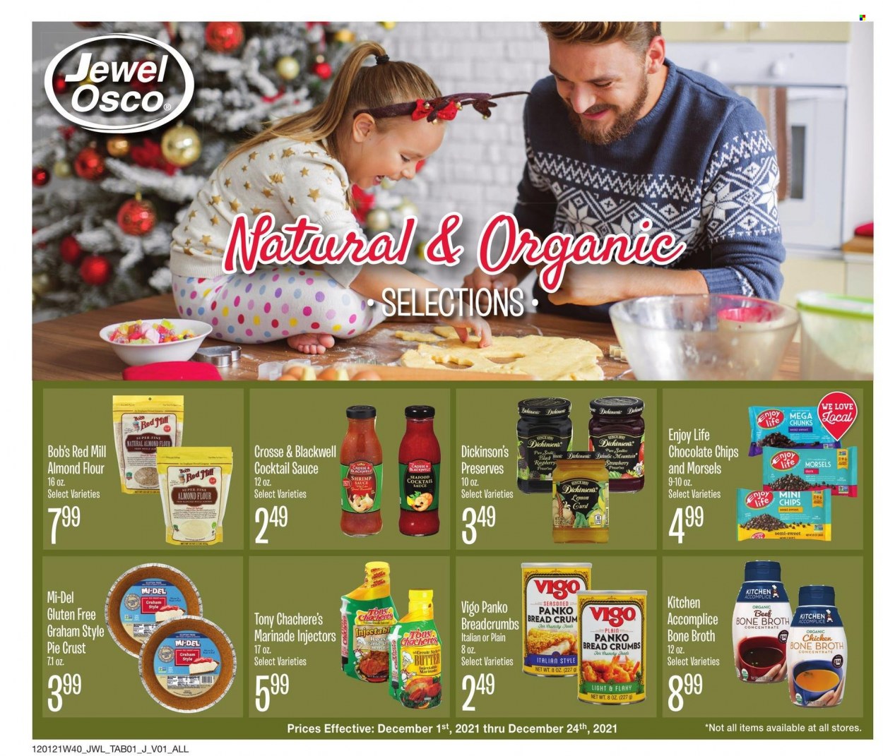 Jewel Osco ad - 12/01/2021 - 12/24/2021. Page 1