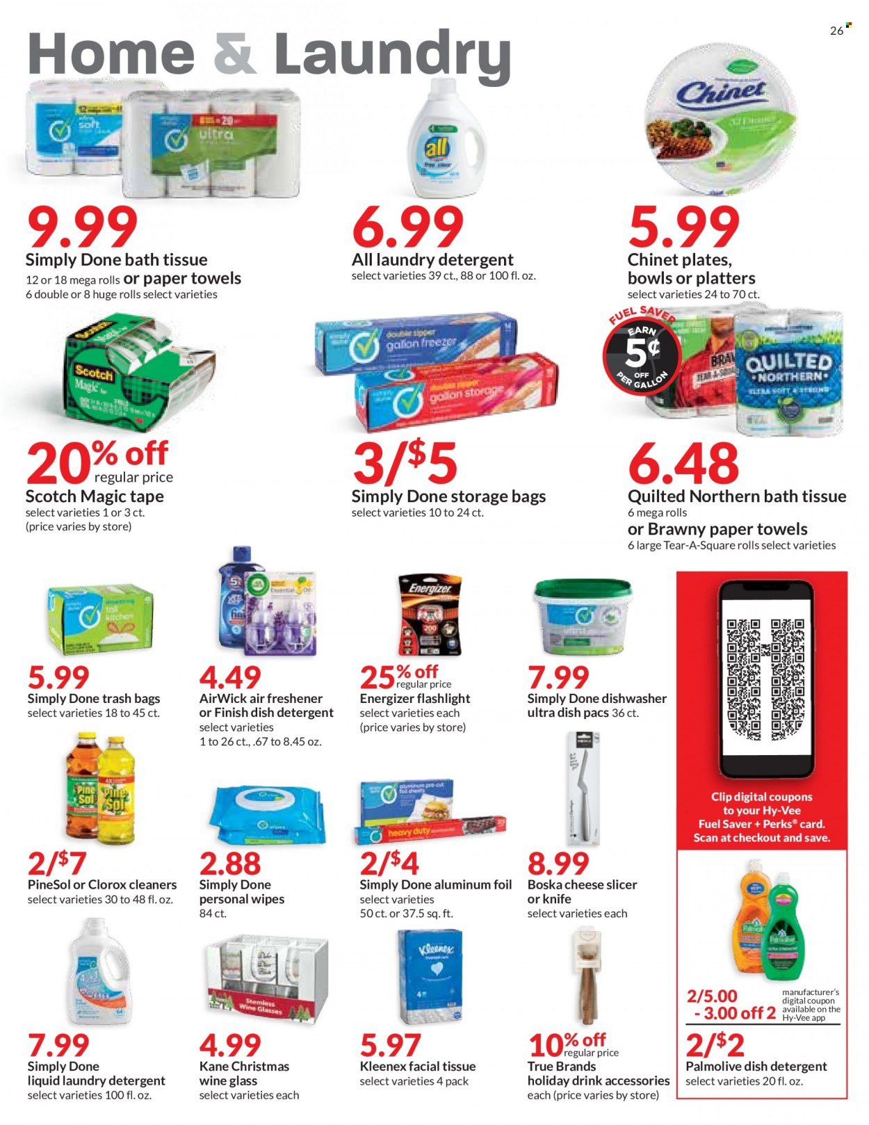 Hy-Vee ad - 12/08/2021 - 12/14/2021. Page 26