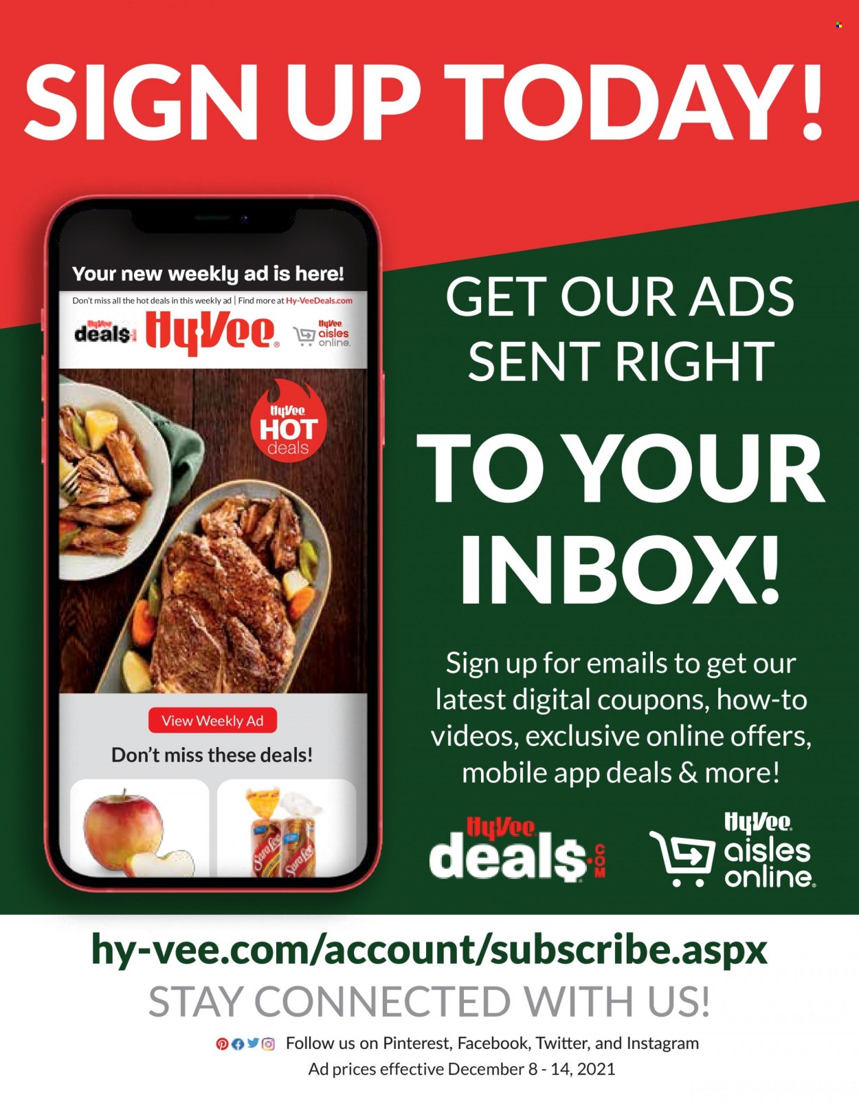 Hy-Vee ad - 12/08/2021 - 12/14/2021. Page 32