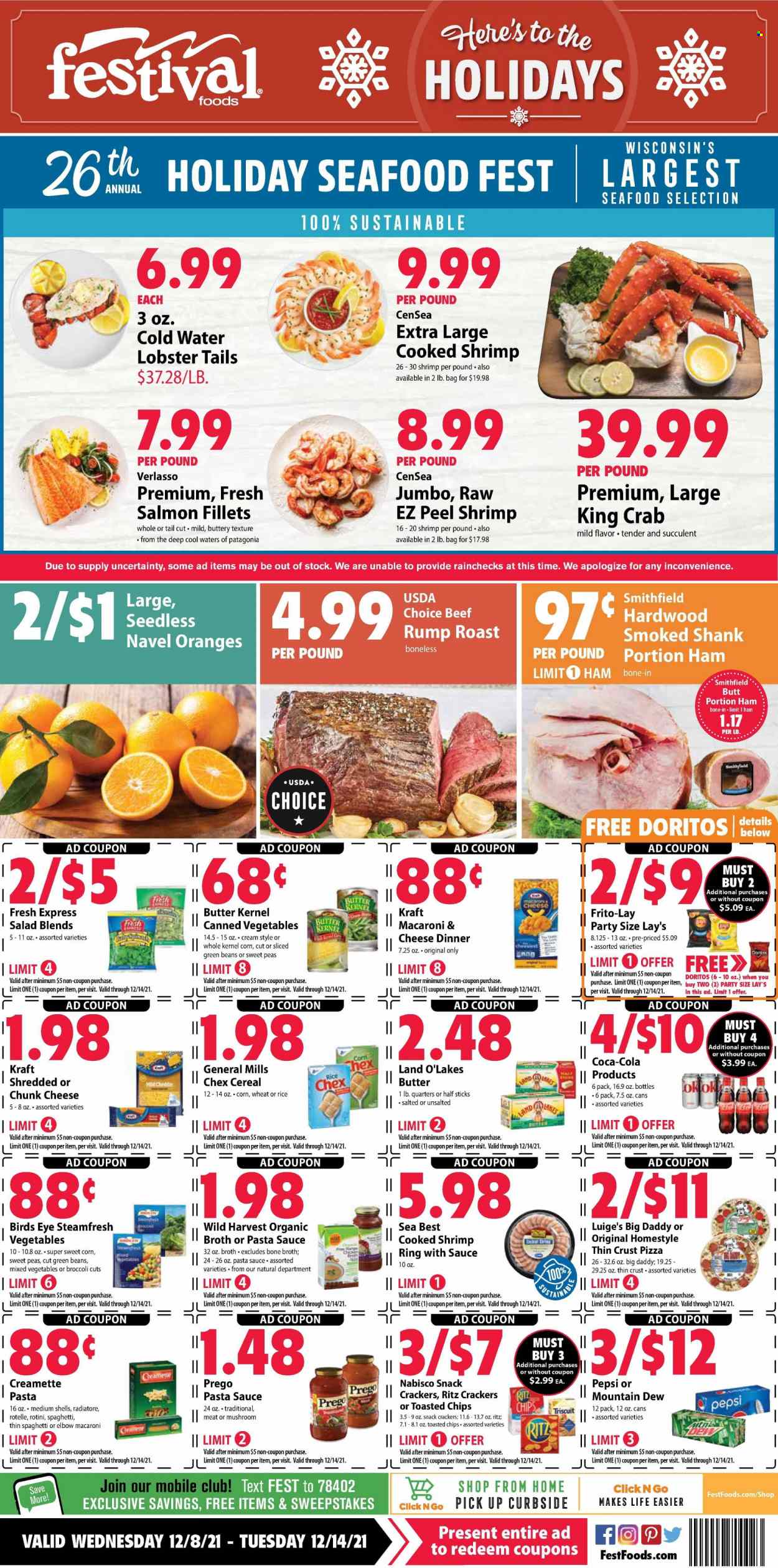 Festival Foods ad - 12/08/2021 - 12/14/2021. Page 1