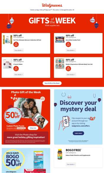 Walgreens Flyer - 12/12/2021 - 12/18/2021.