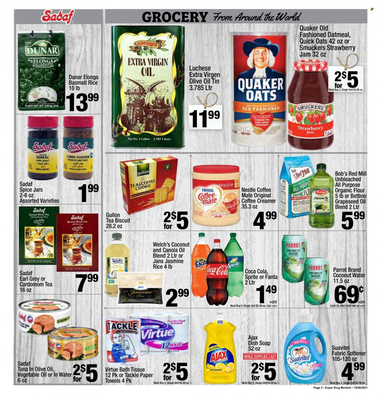 Super King Markets ad - 12/08/2021 - 12/14/2021. Page 2