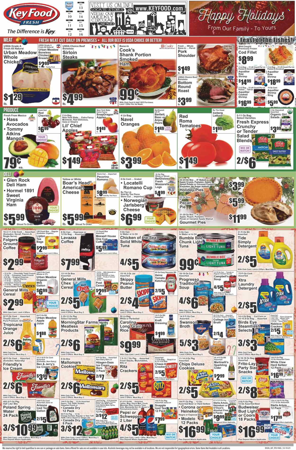 Key Food ad - 12/10/2021 - 12/16/2021. Page 1