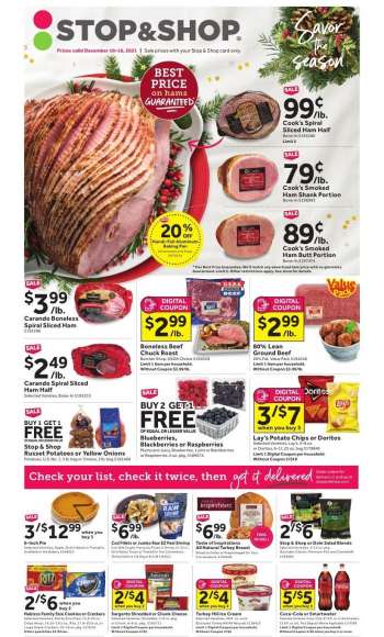 Stop & Shop Flyer - 12/10/2021 - 12/16/2021.