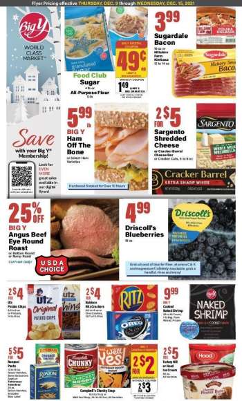 Big Y Flyer - 12/09/2021 - 12/15/2021.