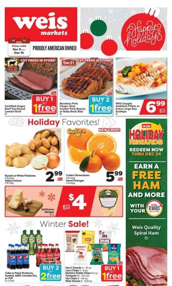 Weis Flyer - 12/09/2021 - 12/16/2021.