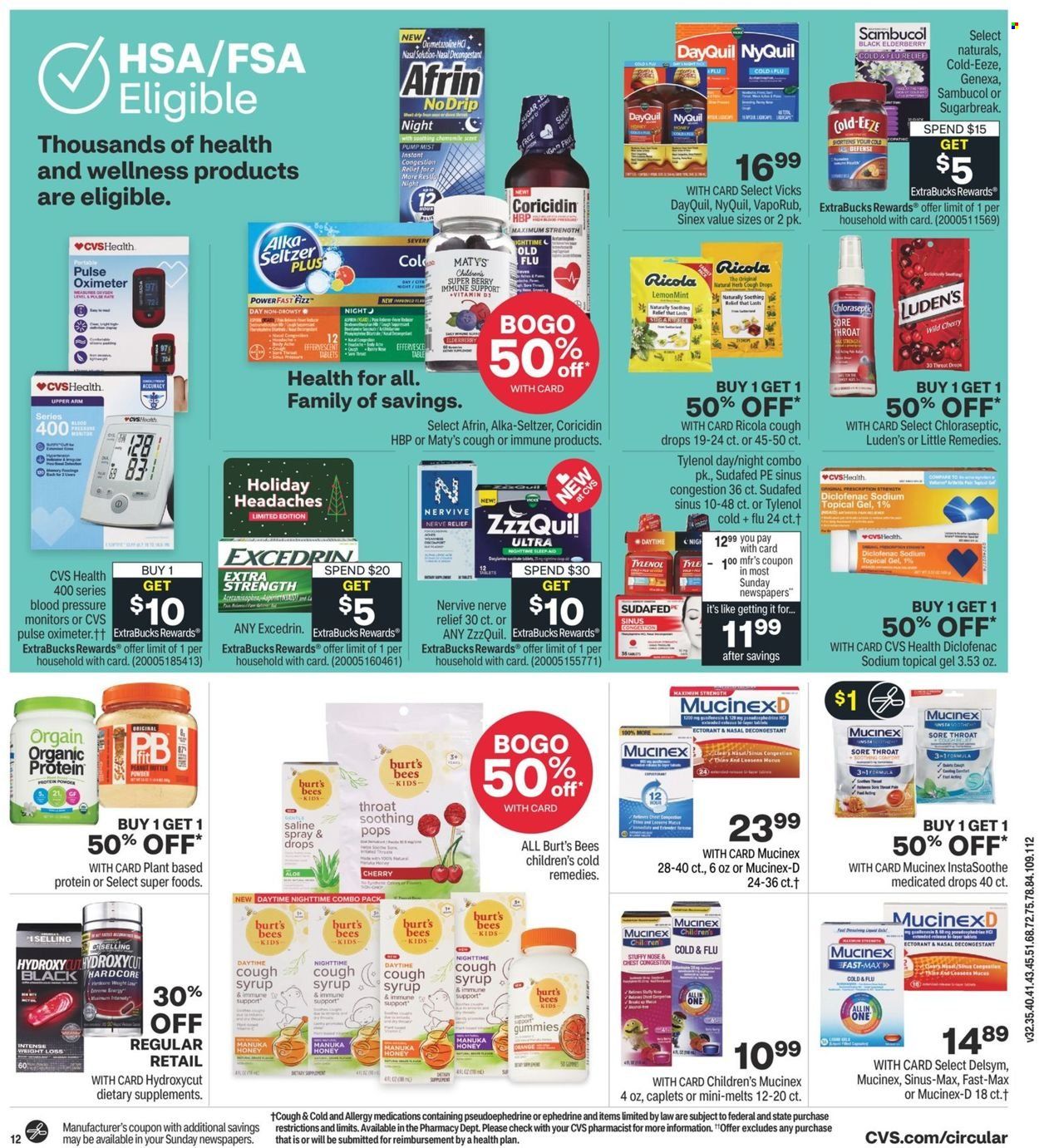 CVS Pharmacy ad - 12/12/2021 - 12/18/2021. Page 12