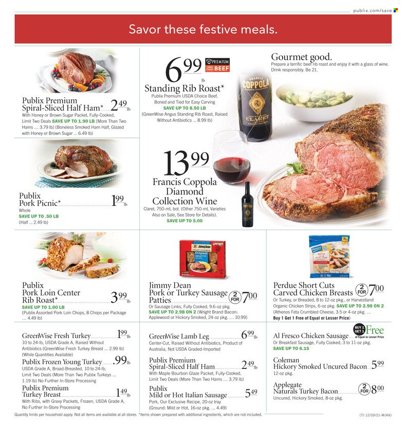 Publix ad - 12/09/2021 - 12/15/2021. Page 7