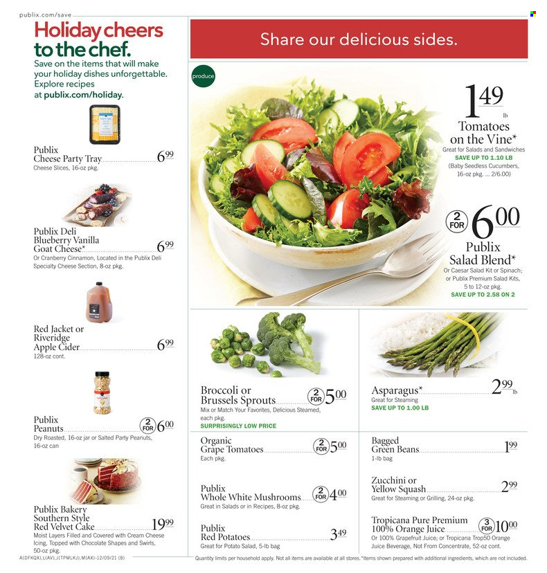 Publix ad - 12/09/2021 - 12/15/2021. Page 8