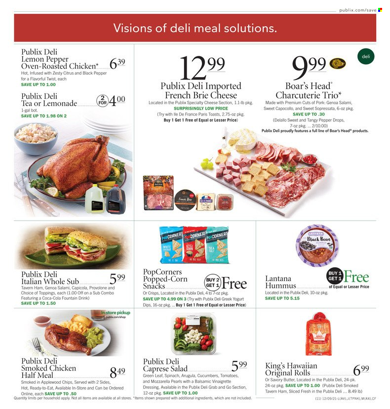 Publix ad - 12/09/2021 - 12/15/2021. Page 11