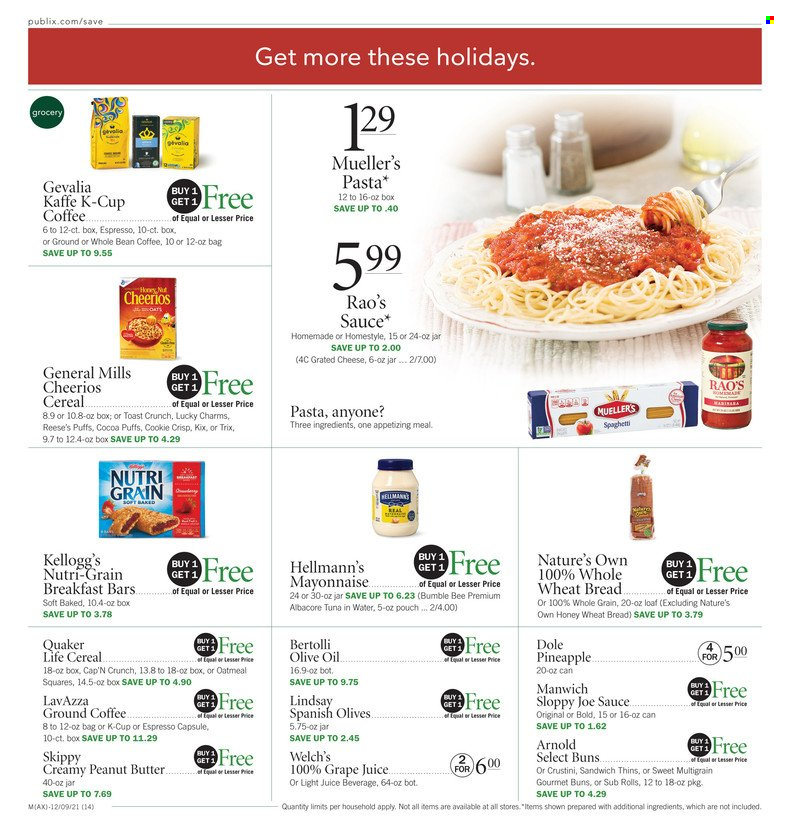 Publix ad - 12/09/2021 - 12/15/2021. Page 14