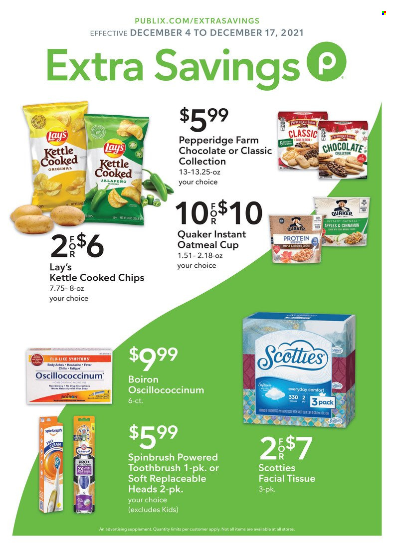 Publix ad - 12/04/2021 - 12/17/2021. Page 1