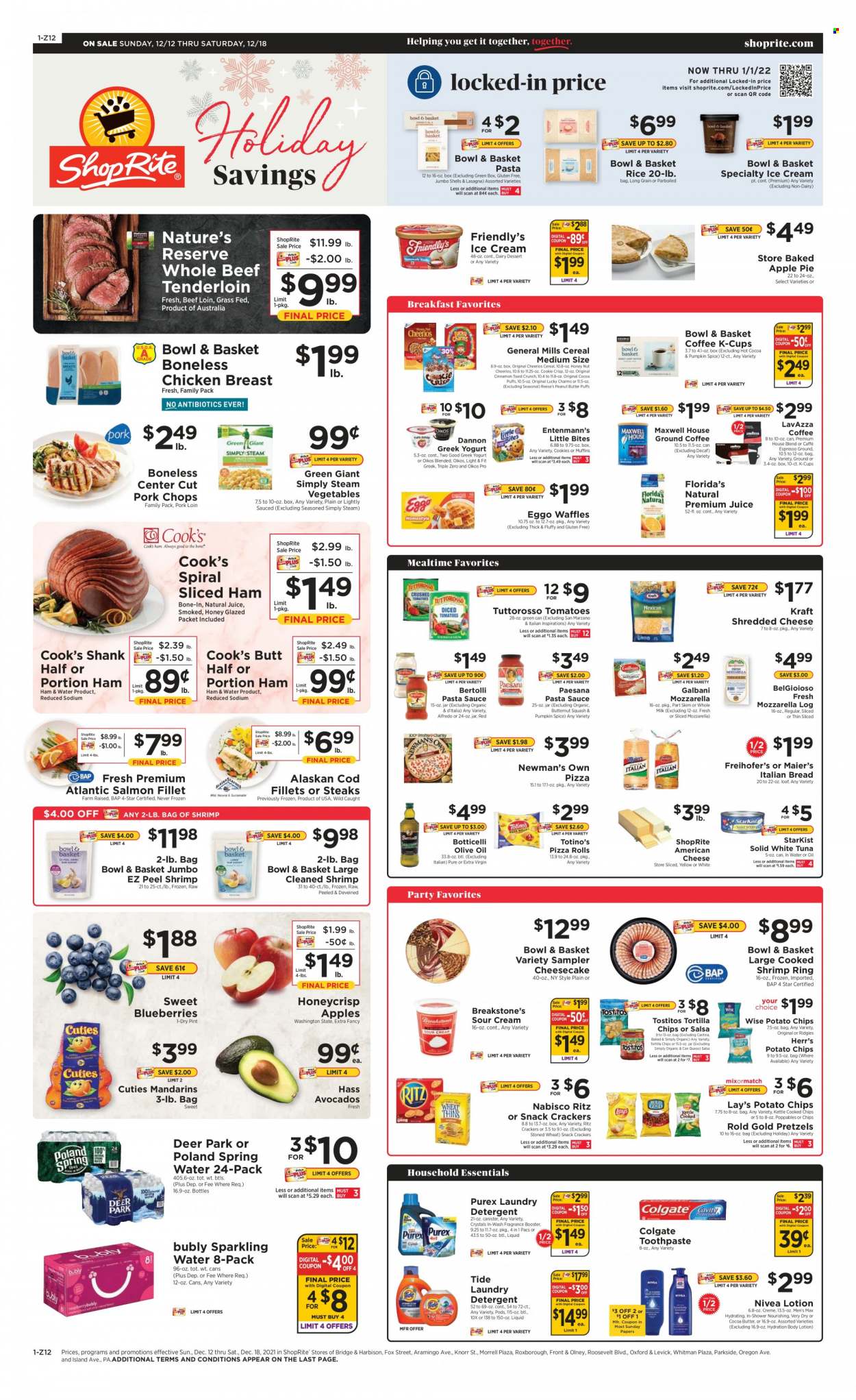 ShopRite ad - 12/12/2021 - 12/18/2021. Page 1