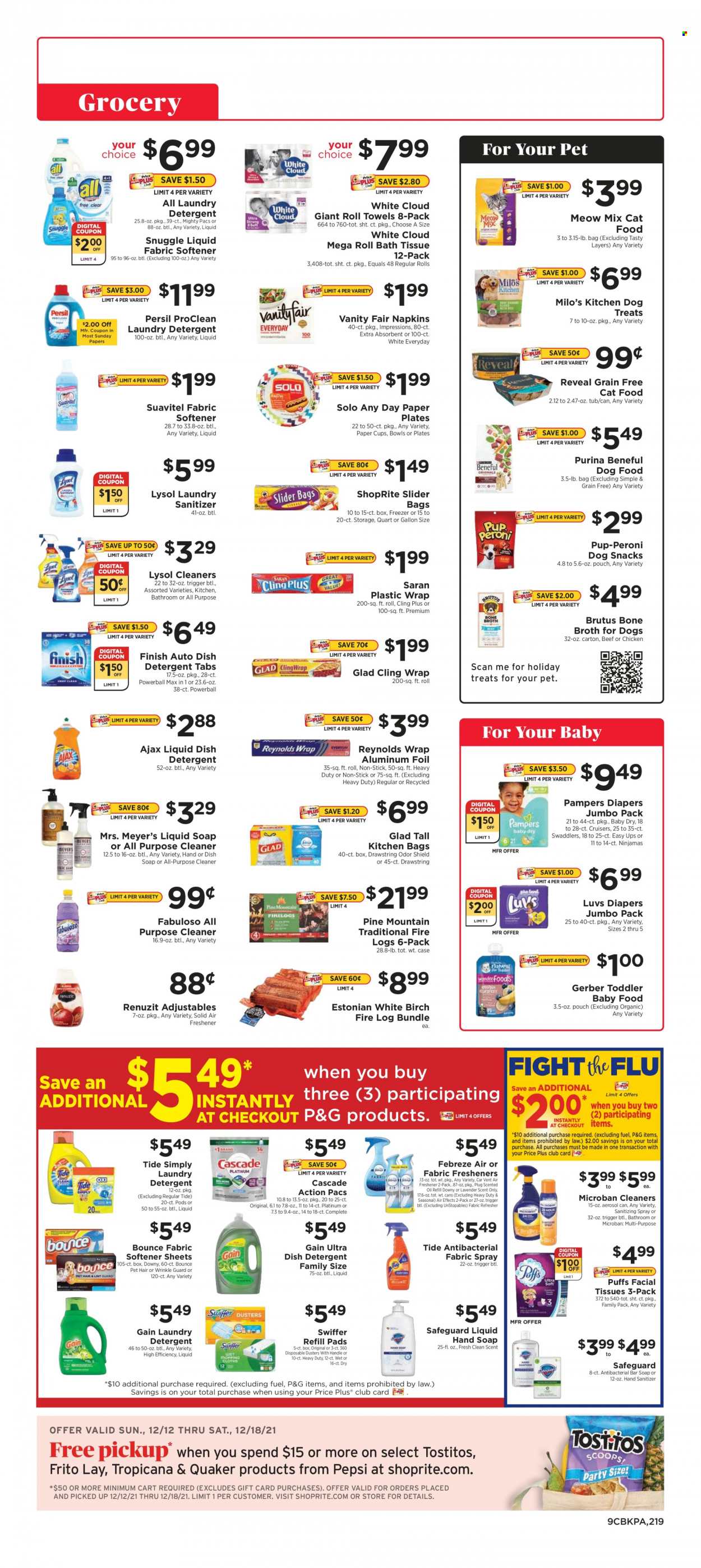 ShopRite ad - 12/12/2021 - 12/18/2021. Page 9
