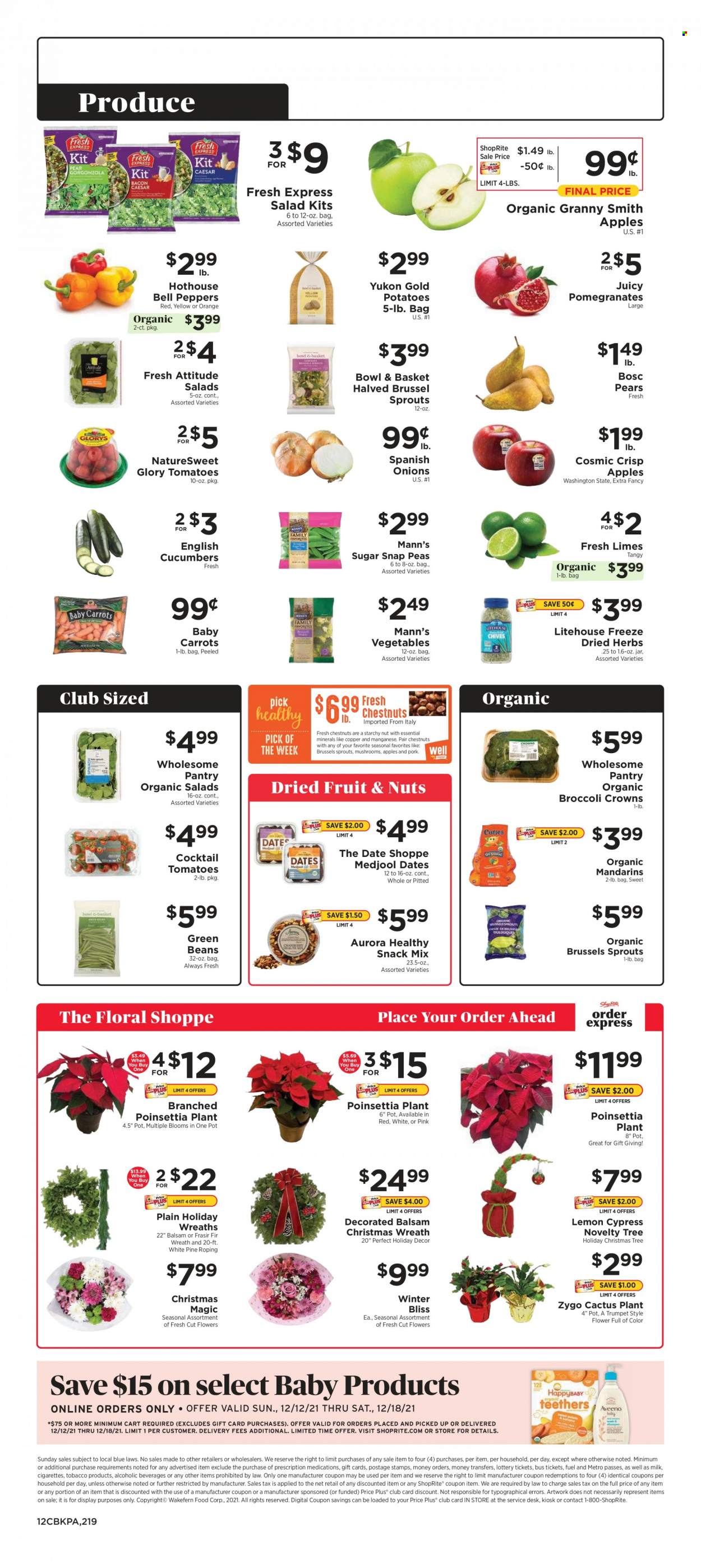 ShopRite ad - 12/12/2021 - 12/18/2021. Page 12