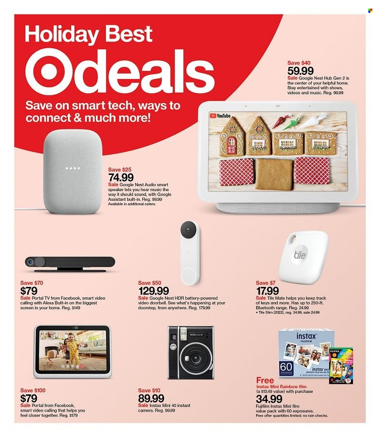 thumbnail - Target Flyer - 12/12/2021 - 12/18/2021 - Sales products - camera, fujifilm, speaker. Page 35.