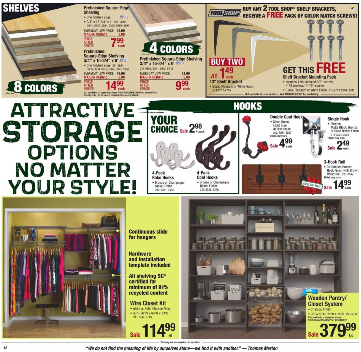 Menards ad - 12/07/2021 - 12/24/2021. Page 22