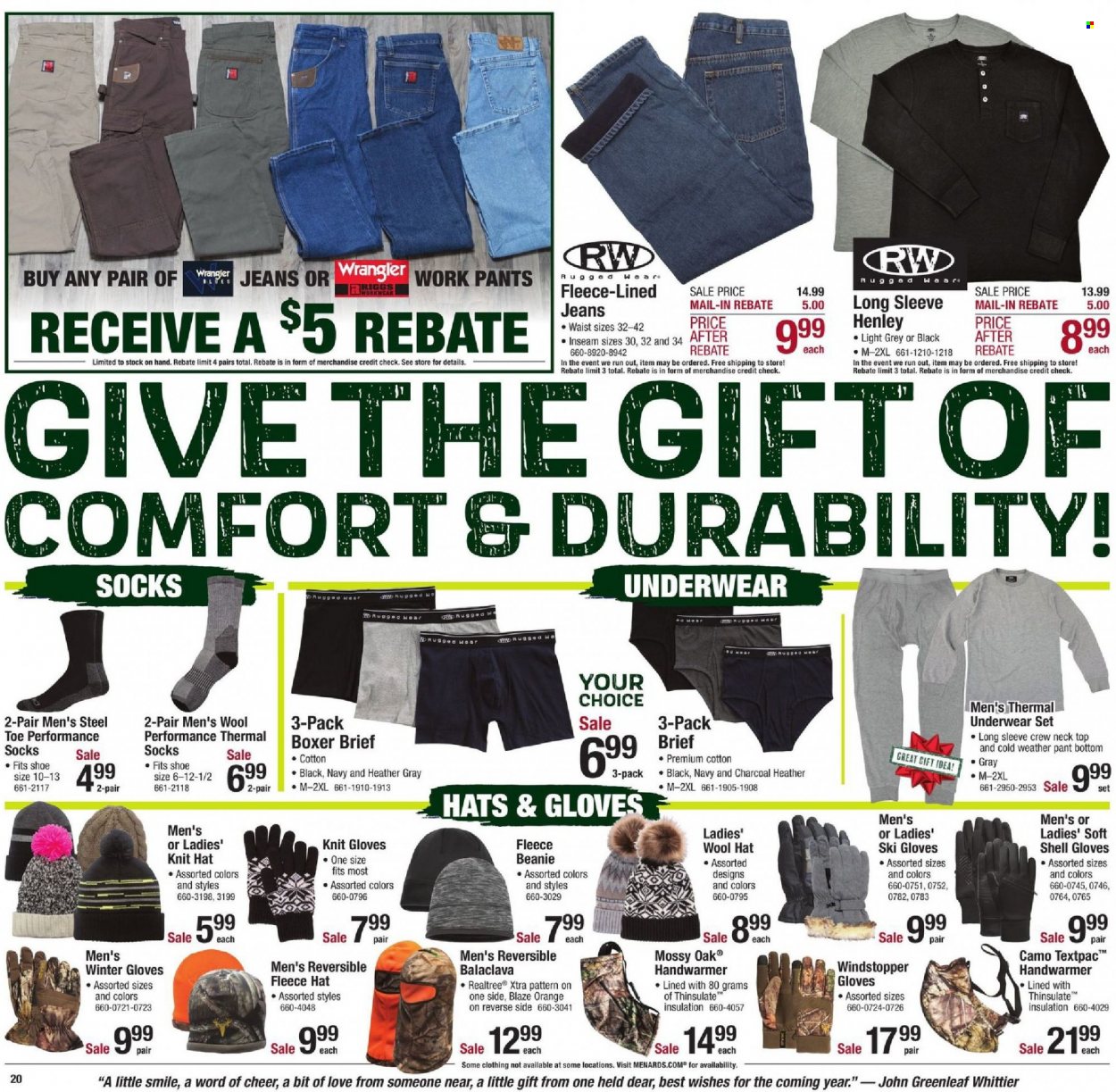 Menards ad - 12/07/2021 - 12/24/2021. Page 25