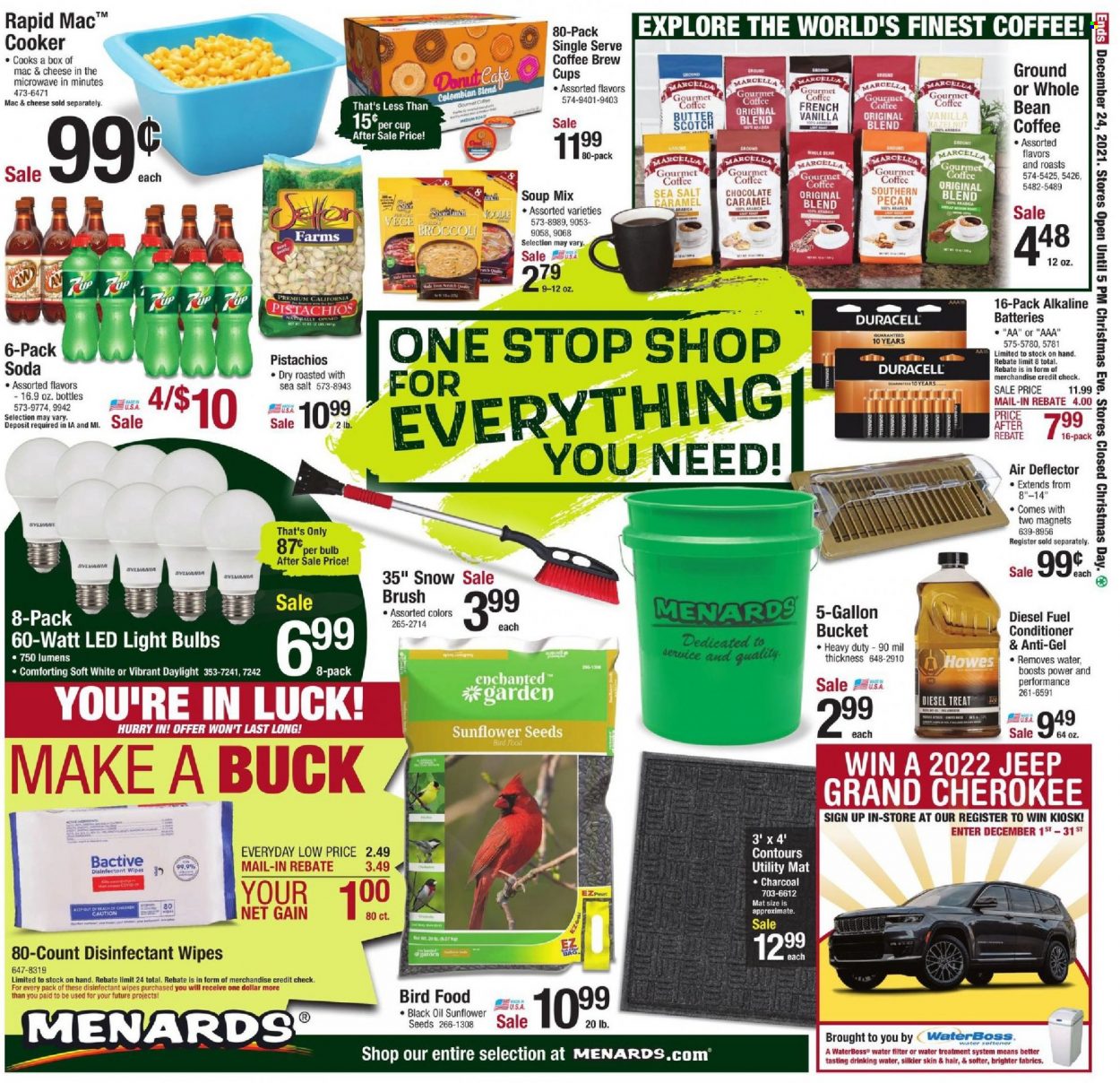 Menards ad - 12/07/2021 - 12/24/2021. Page 31