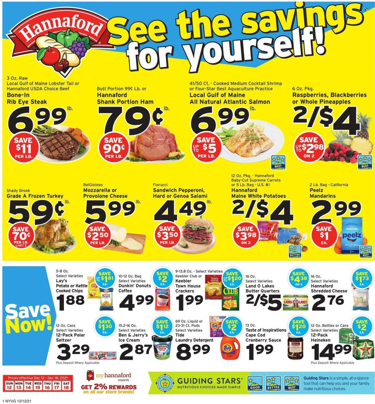 Hannaford ad - 12/12/2021 - 12/18/2021. Page 1