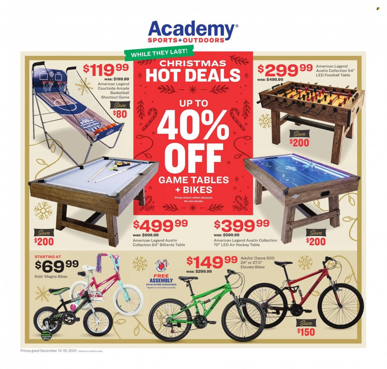 thumbnail - Academy Sports + Outdoors ad - 12/13/2021 - 12/19/2021.