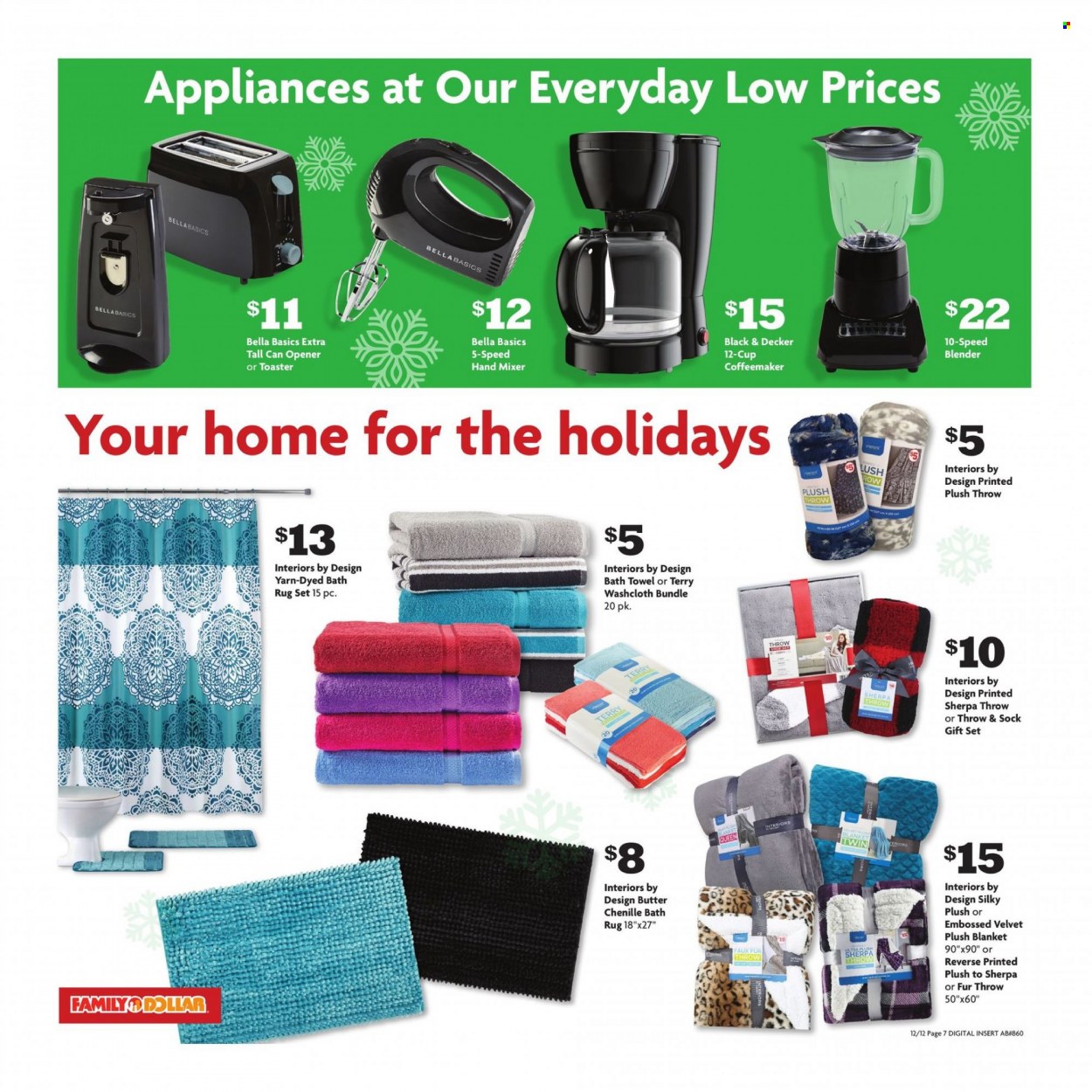 Family Dollar ad - 12/12/2021 - 12/18/2021. Page 16