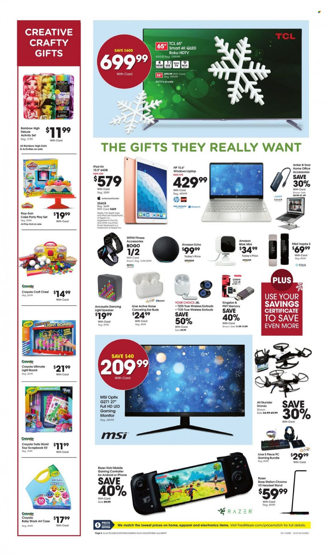 Fred Meyer ad - 12/12/2021 - 12/14/2021. Page 2