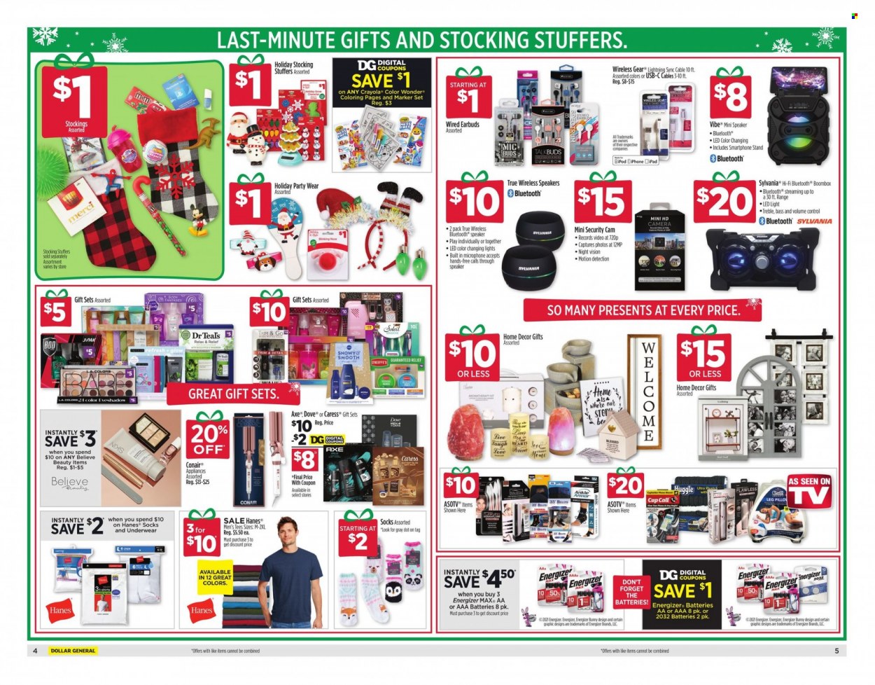 Dollar General ad - 12/12/2021 - 12/18/2021. Page 6