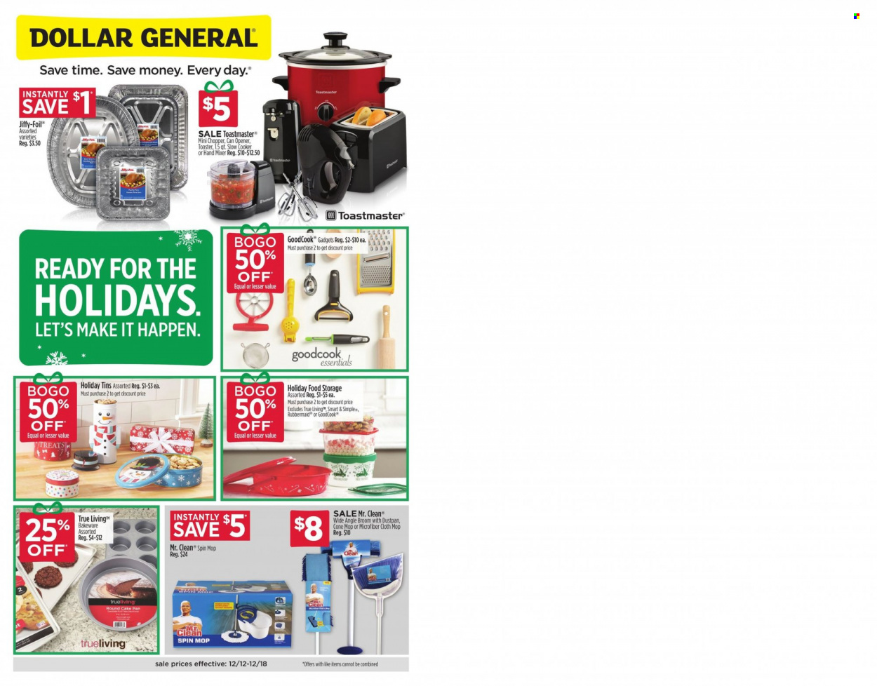 Dollar General ad - 12/12/2021 - 12/18/2021. Page 9