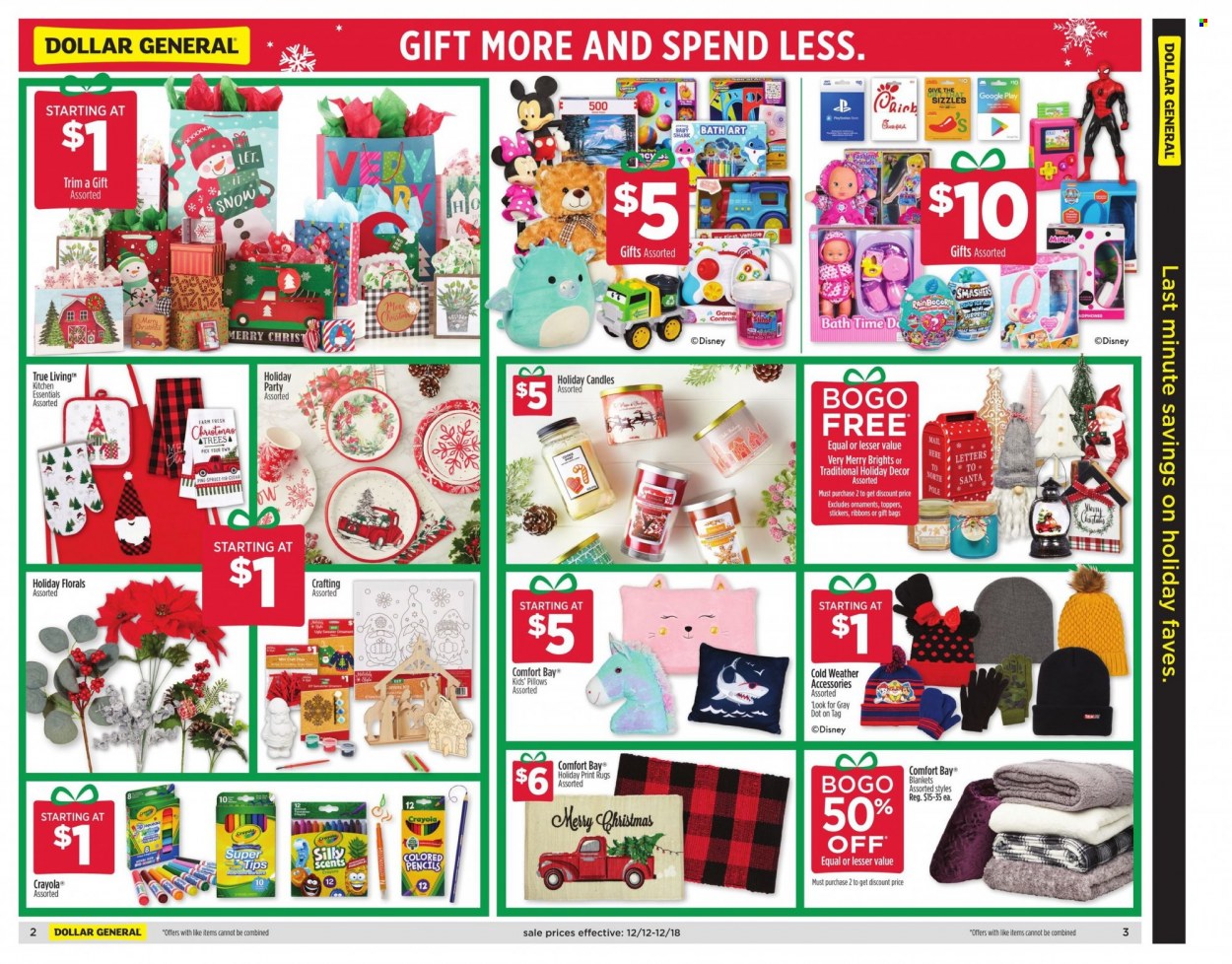 Dollar General ad - 12/12/2021 - 12/18/2021. Page 10