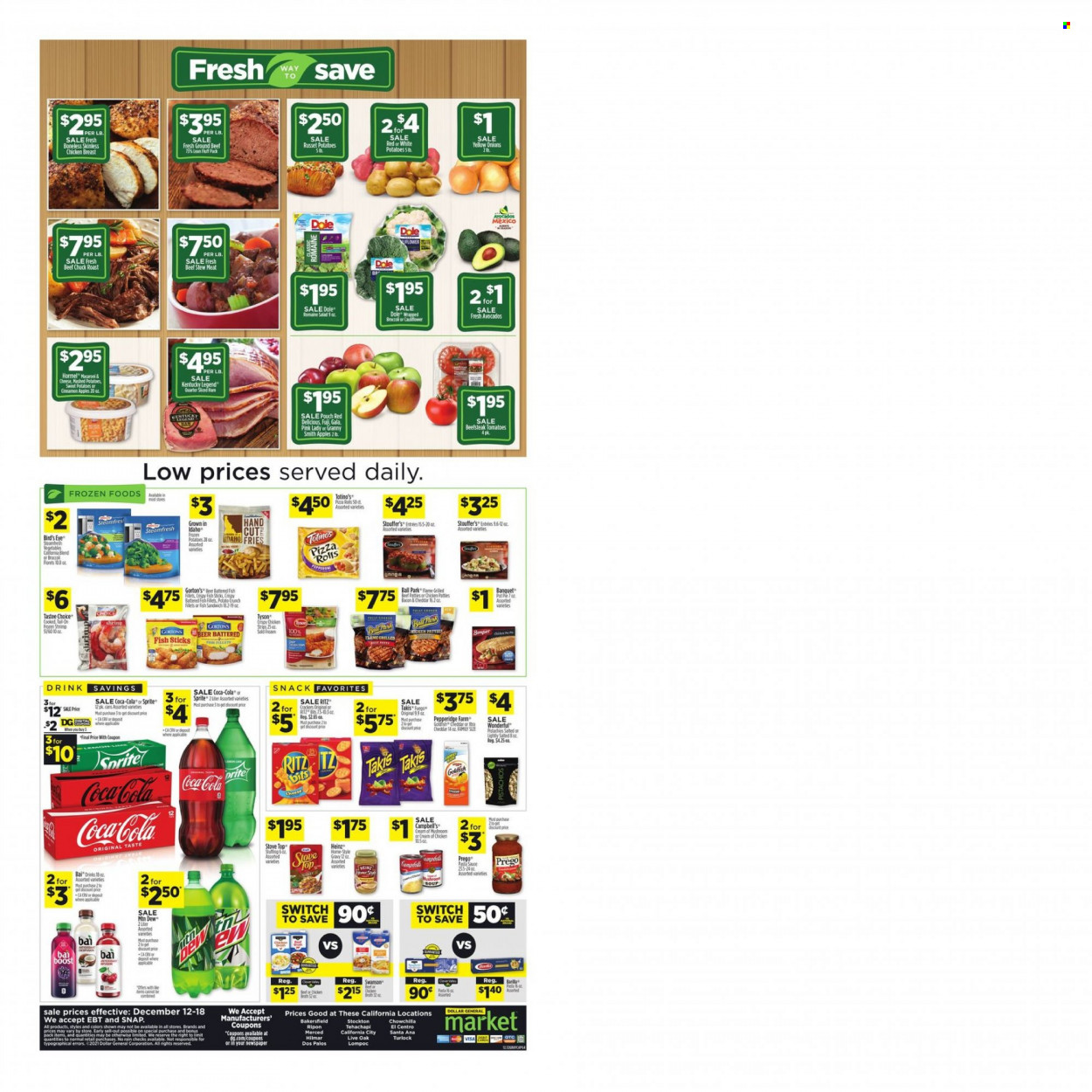 Dollar General ad - 12/12/2021 - 12/18/2021. Page 3