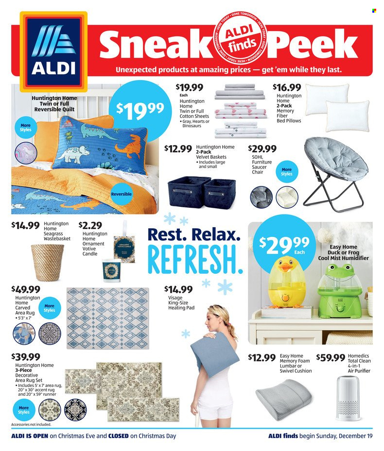 ALDI ad - 12/19/2021 - 12/25/2021. Page 1