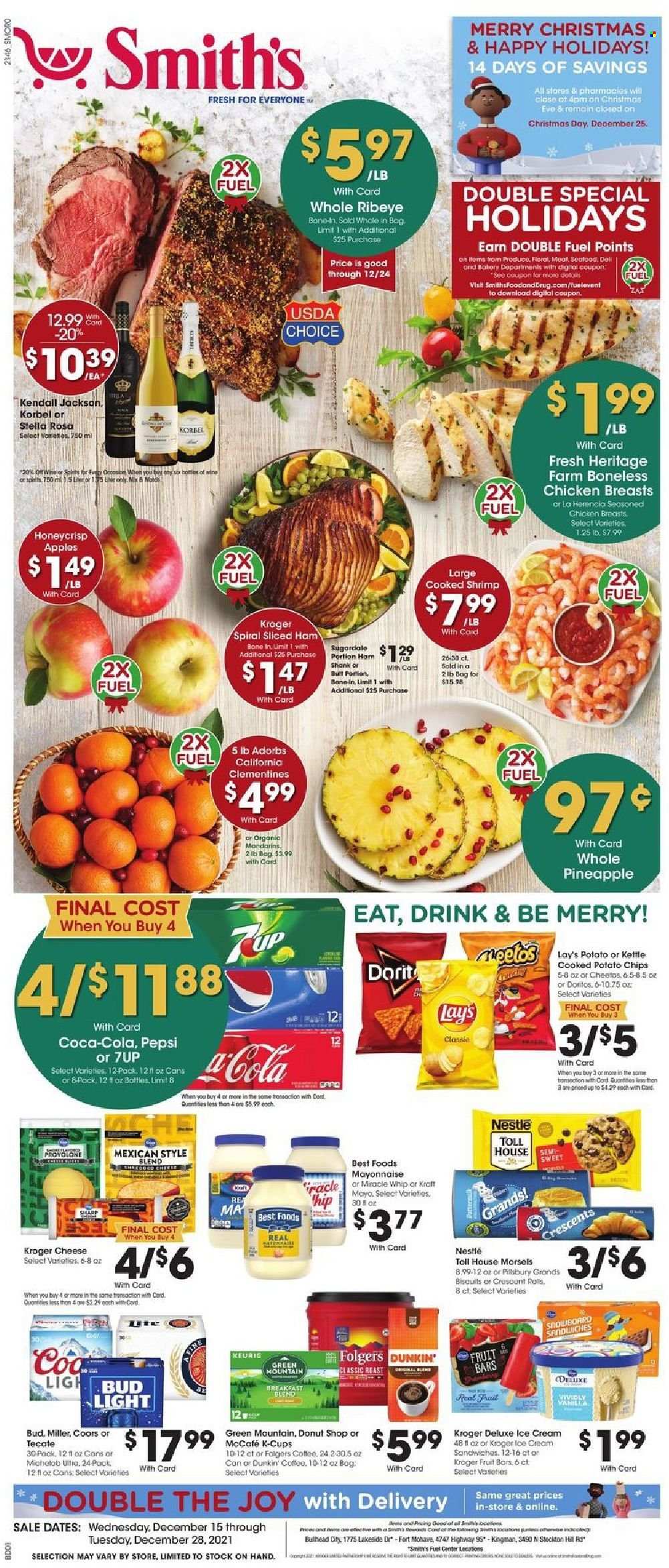 Smith's ad - 12/15/2021 - 12/28/2021. Page 1