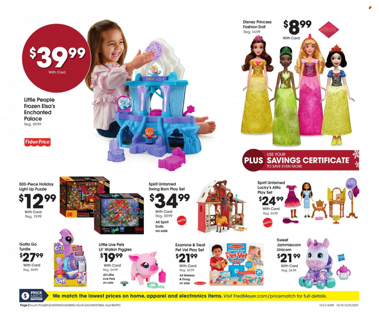 Fred Meyer ad - 12/15/2021 - 12/21/2021. Page 2