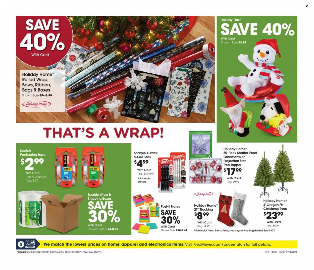 Fred Meyer ad - 12/15/2021 - 12/21/2021. Page 20