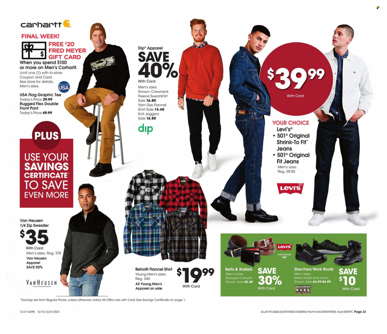 Fred Meyer ad - 12/15/2021 - 12/21/2021. Page 23