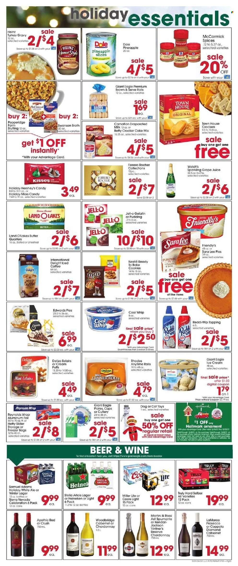Giant Eagle ad - 12/16/2021 - 12/22/2021. Page 3