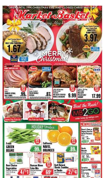 Market Basket Ad