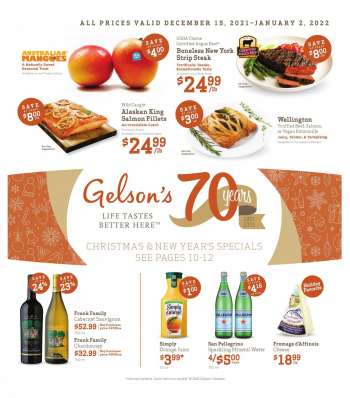 Gelson's Flyer - 12/15/2021 - 01/02/2022.