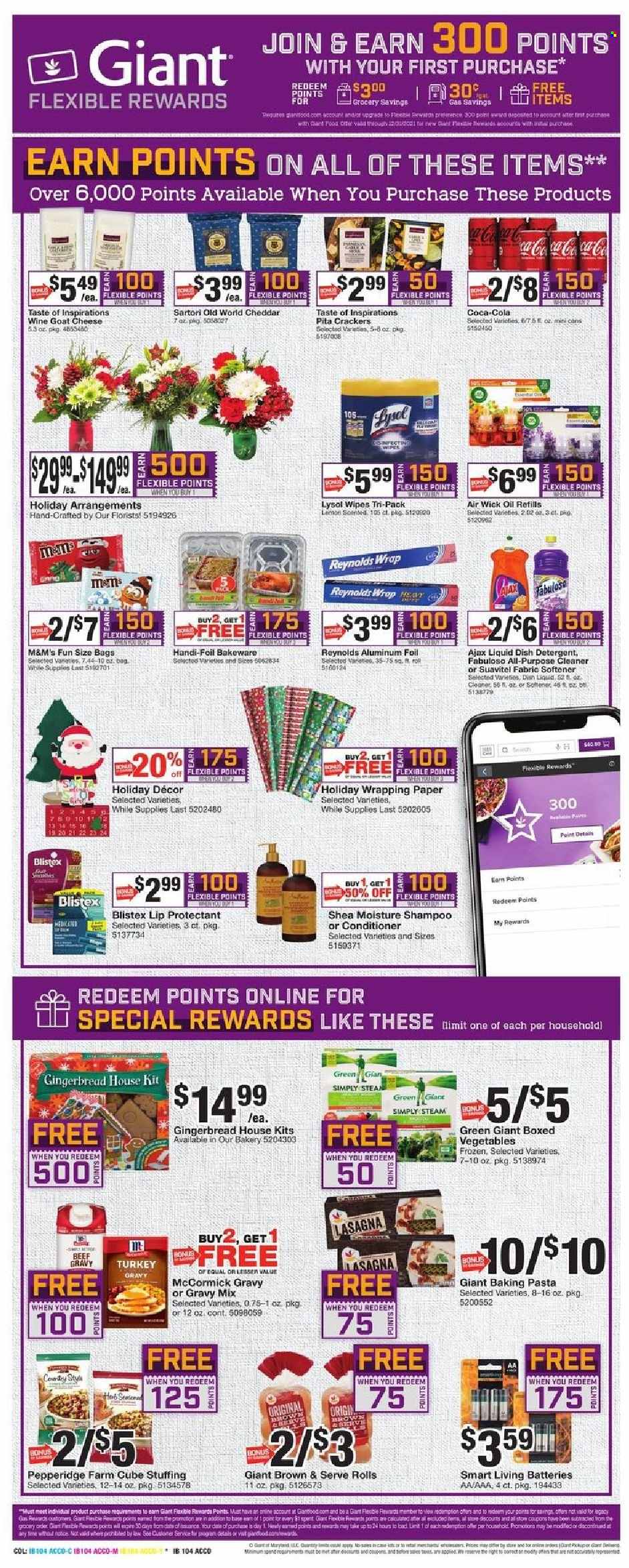 Giant Food ad - 12/17/2021 - 12/25/2021. Page 9