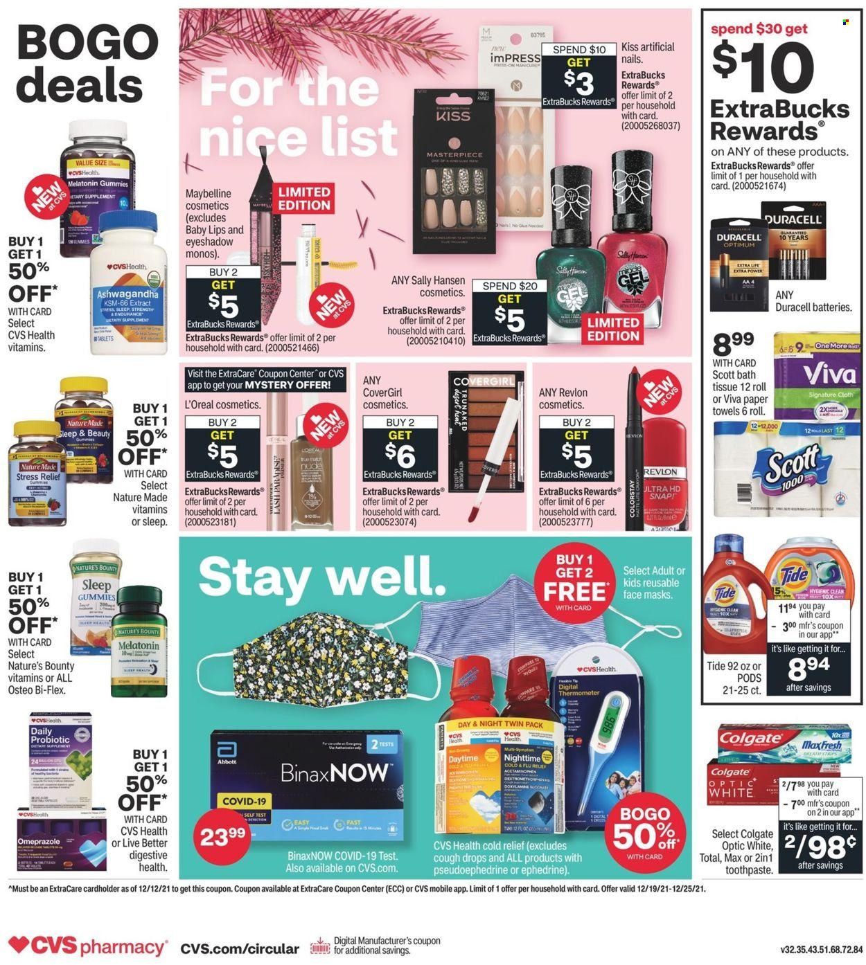 CVS Pharmacy ad - 12/19/2021 - 12/25/2021. Page 2